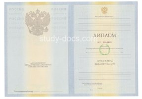 Диплом специалиста 2010-2011 в Липецке